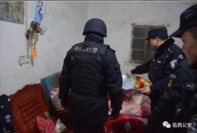 公安抓捕现场视频,公安雷霆出击,抓捕行动一网打尽