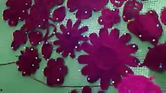 毛线钩桌布视频教程,轻松掌握编织技巧，打造温馨家居